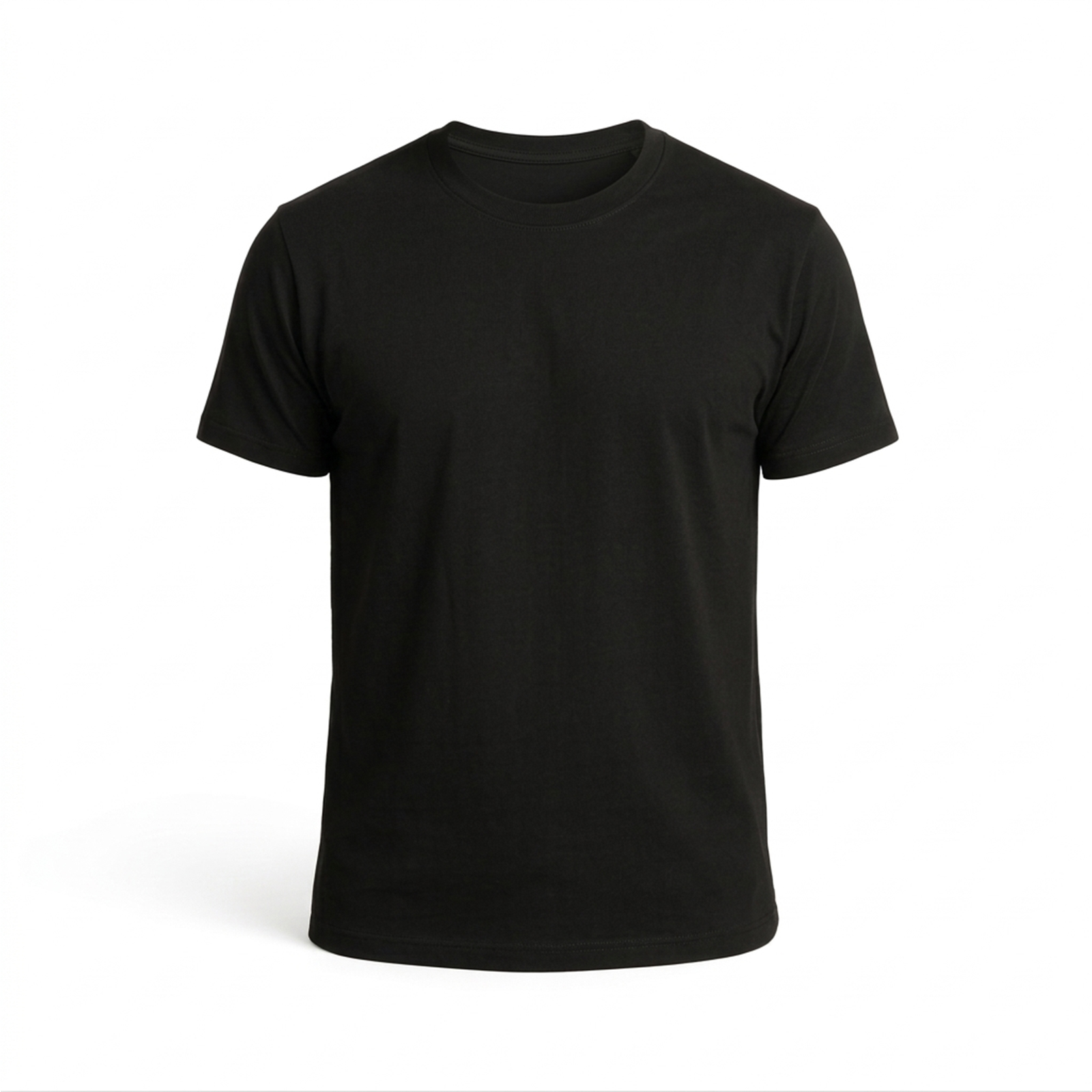 NERGİS SİYAH SIFIR YAKA TİŞÖRT S