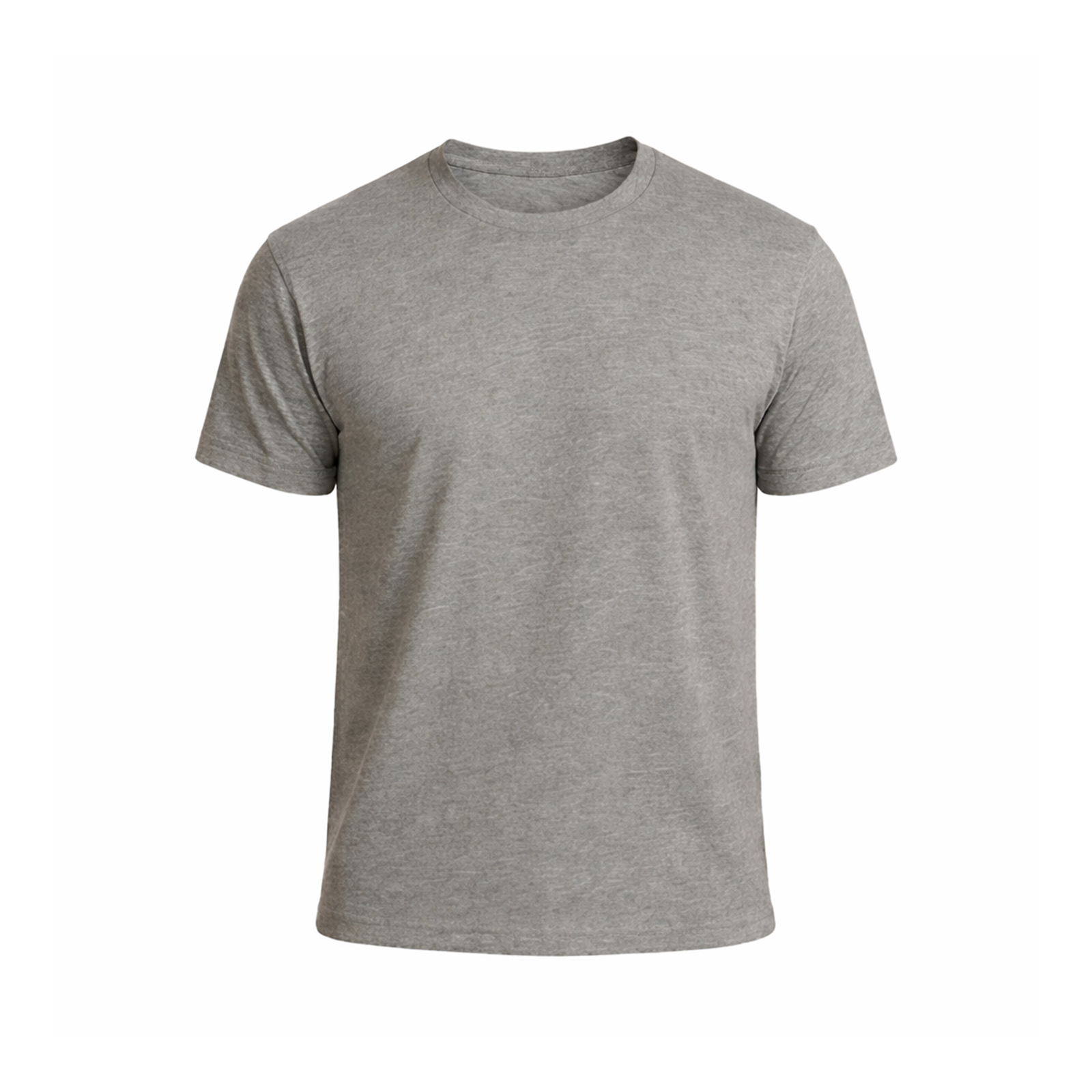 NERGİS GRİ SIFIR YAKA TİŞÖRT L