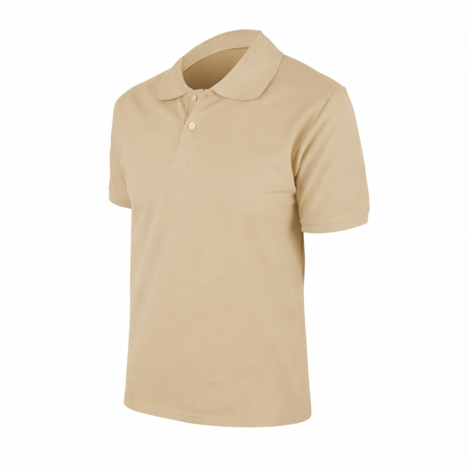 BEGONYA BEJ M POLO YAKA TİŞÖRT